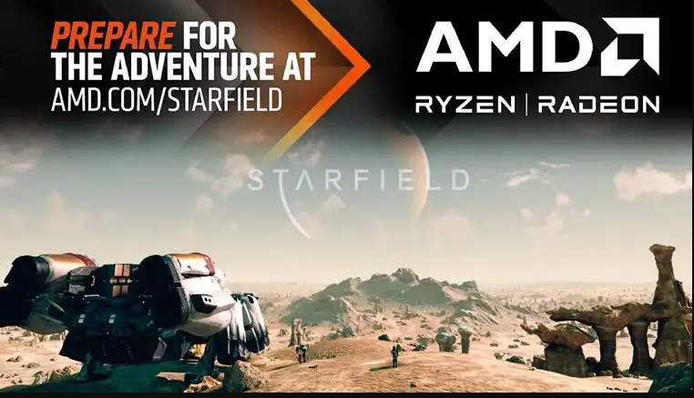 تاریخ آغاز عرضه باندل محصولات AMD با بازی Starfield